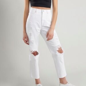 Garage White Jeans